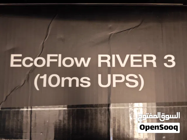 بطارية تخييم ecoflow river 3 10 ms ups