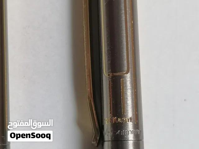 طقم أقلام مذهب 24 قيراط قديم جدا غير مستعمل 90 دينار