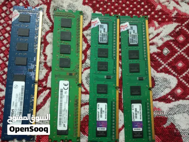 رامات خلع أجهزة اورجنال حالة ممتازة 4 جيجا ddr3