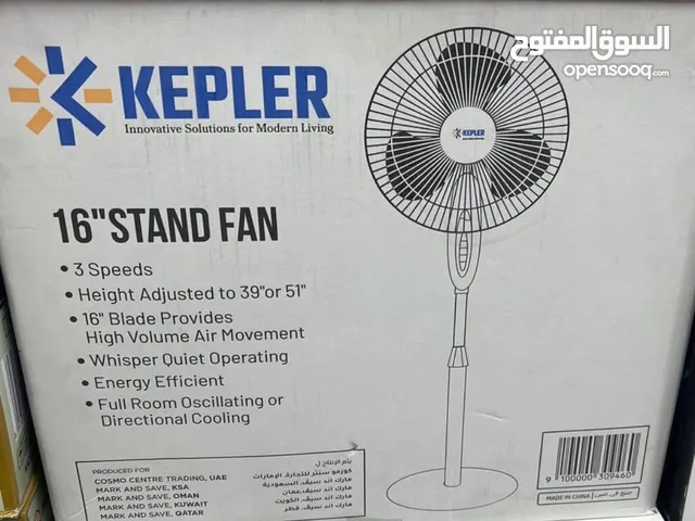 stand fan new under warranty white color and white with box 3 style table fan also