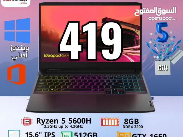 laptop IdeaPad Gaming 3   Ryzen 5 لابتوب لينوفو رايزن جيمنج