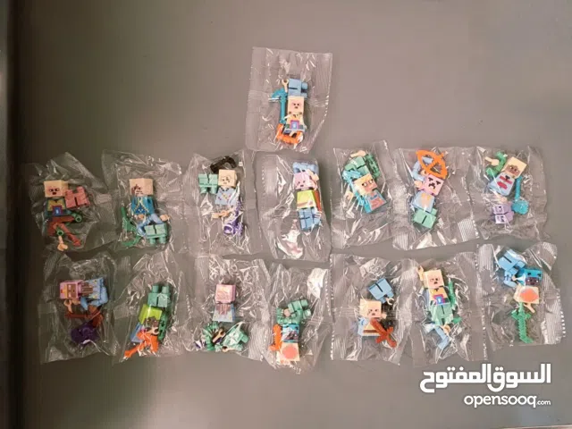 Minecraft minifigure blocks set of 15 pcs (1pc= 200bz)