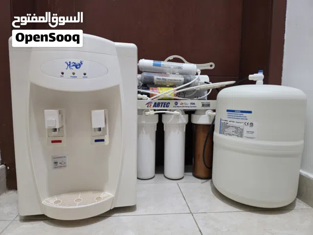 فلتر مياه 6 مراحل + مبرد ماء بارد وساخن Water filter (6-statge) + Hot &Cold water dispenser