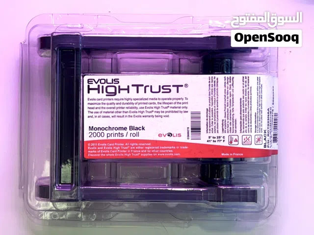 Evolis RCT023NAA Black Printing Ribbon