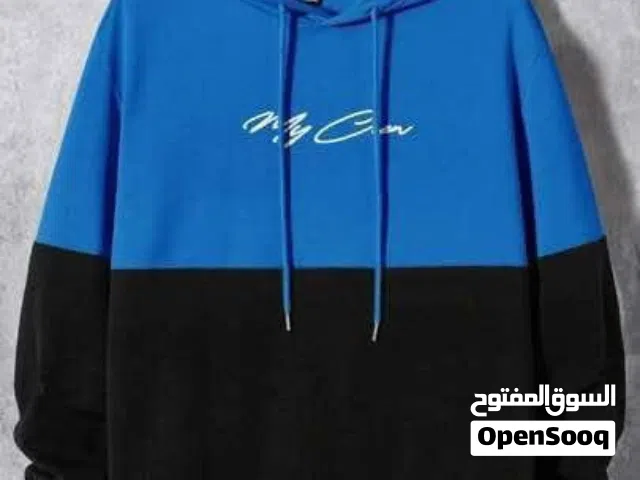 هودي ازرق واسود