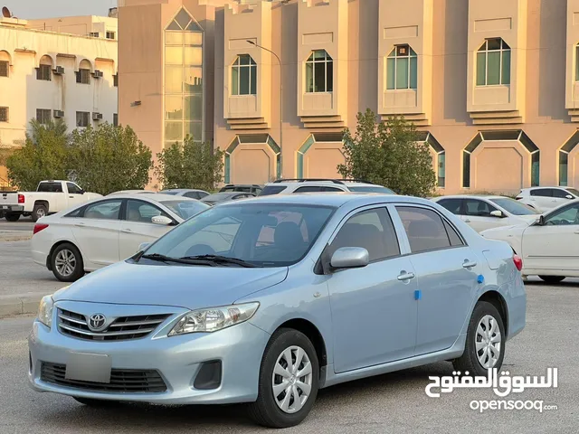 تويوتا كورولا موديل 2013 للبيع كاش او اقساط