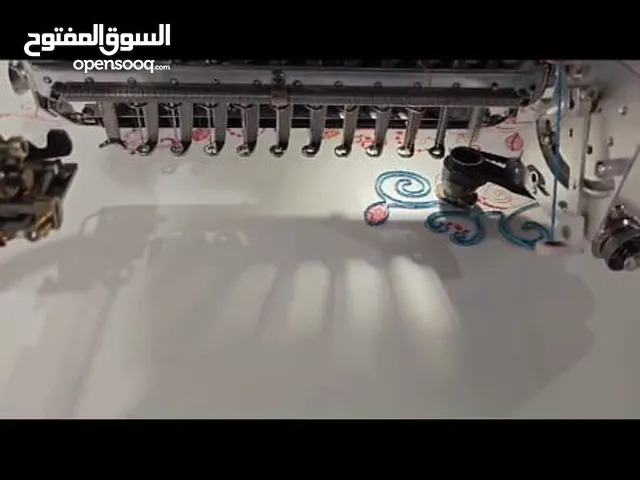 مكينة تطريز كمبيوتر ومكينه عادية للتطريز والخياطة