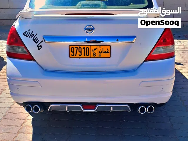 نيسان تيدا 2012 موديل خليجي بحاله ممتازه وتأمين الزامي .اطارات جديده .