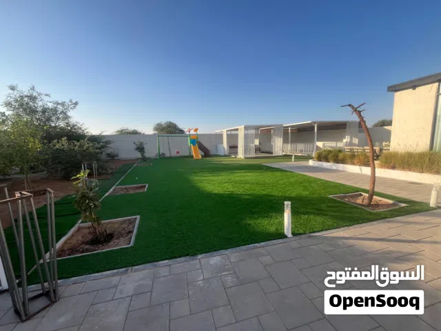Farm for Rent in Al Hamra, Ras Al Khaimah – Private villa with a swimming pool, children's play area