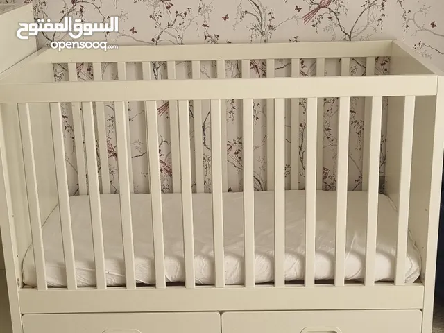 IKEA CRIB AND CHANGING TABLE