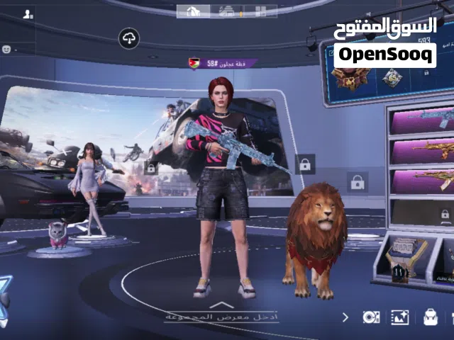 حساب ببجي للبيع