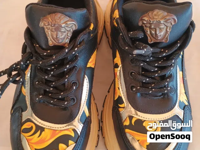 Versace Jeans Couture Fondo Hiker Baroque Print Sneakers. size 38