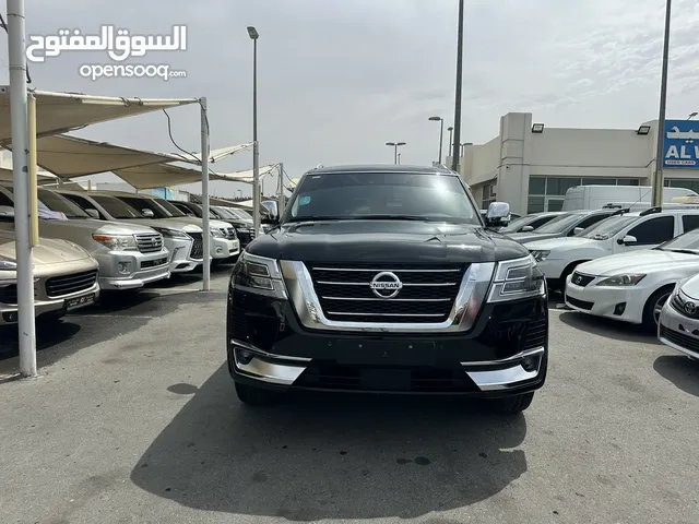 نيسان باترول موديل 2021 بلا تيتنوم. فل ابشن صيغ الوكاله خليجي