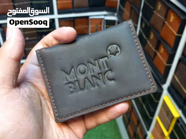 محافظ رجالى جلد طبيعى