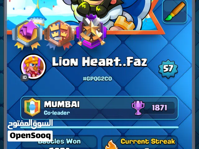 Clash Royle Accounts Almost All troops  Near Max  with 2164 Gems With Troops evolution activated