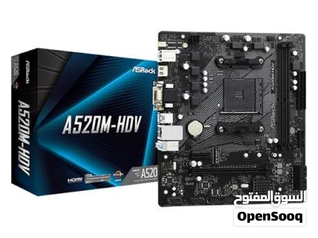 لوحة A520M-HDV للتبديل ب لوحة B450
