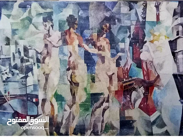 لوحفه كانفاس فنيه من أصول فرنسية