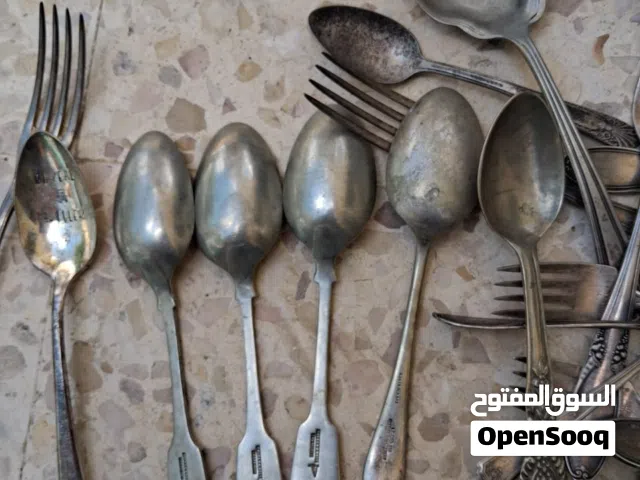 معالق مطلي فضه قديمه