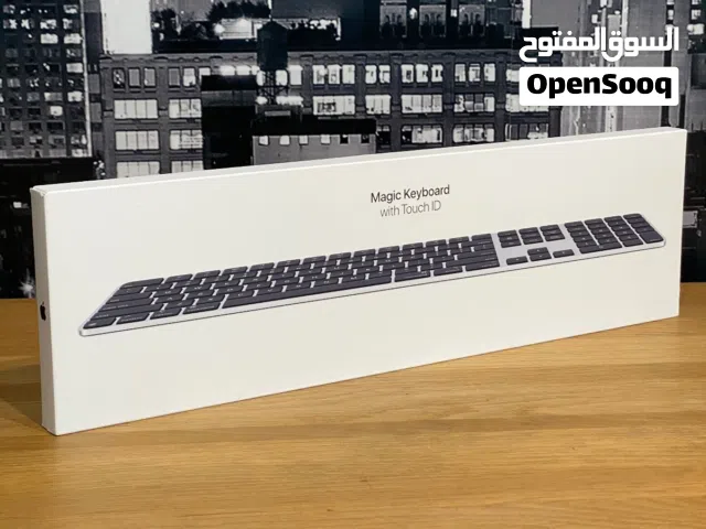 أبل ماجيك كيبورد الكبير الاصدار الجديد مع البصمة والضمان