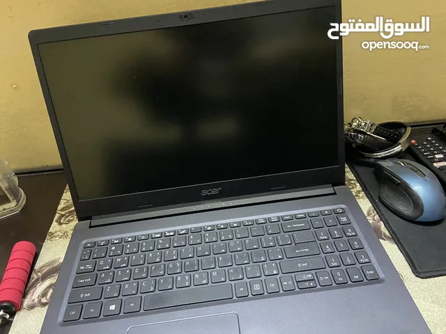 Acer aspire 3 جهاز مستعمل على لخفيف تسكيره الشركة مركبله ssd