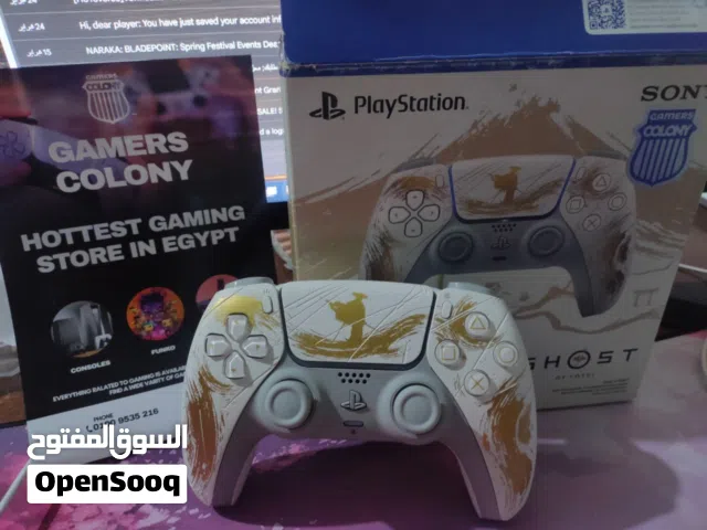 دراع PS5 DualSense نسخة Golden Ghost - بضمان 20 شهر بالفاتورة