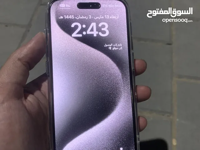 Apple iPhone 15 Pro 256 GB in Jeddah