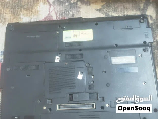 لاب توب hp قطع غيار  بدون هرت محتاج بطاريه شاشه سليمه ومعاه رامه واحده