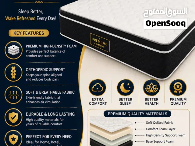 Medical Mattress, Pillow Top in all sizes