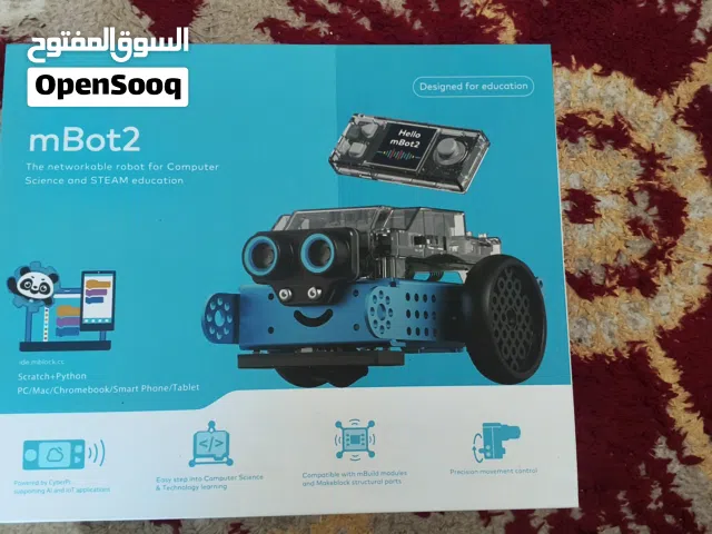 روبوت mBot2 التعليمي للبرمجة والذكاء الاصطناعي - جديد
