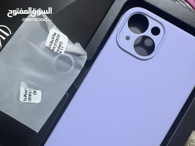 كفر اصلي بالة غير مستخدم مع لاصق شاشة للايفون 14 عادي