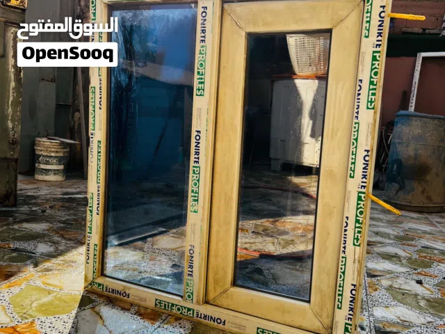 شباك pvc مستعمل قليل جداً