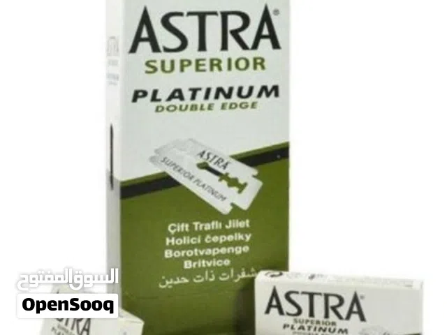 100-Piece Platinum Double Edge Shaving Razor Blade Silver