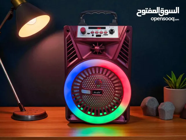 سبيكر 6.5 إنش – صوت يملأ المكان وإضاءة تبهر العين! خلي حفلتك تتحول لأجواء استثنائية مهما كان المكان