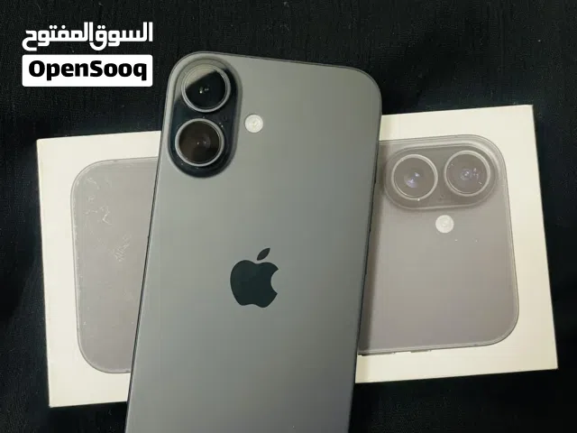 Iphone 16 Black 128GB بطارية 100%  مع كفالة