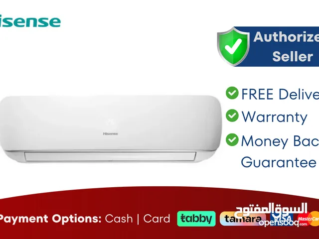 Hisense 1.5 Ton Inverter Split Air Conditioner - 1 Year Warranty - Free Delivery