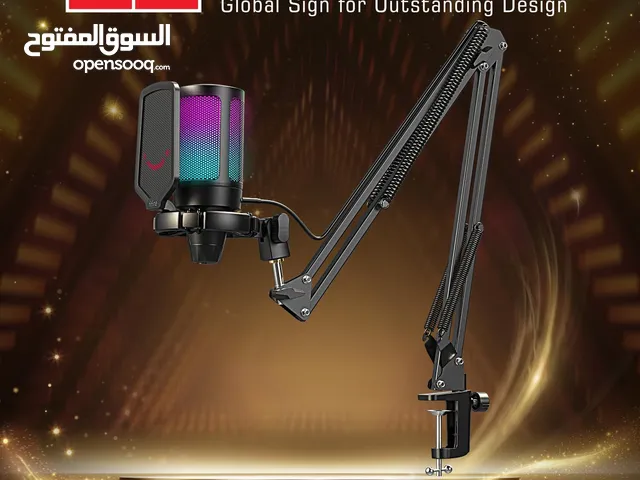 مايكروفون الألعاب FIFINE AmpliGame A6T – صوت احترافي وأناقة RGB