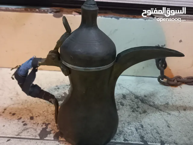old antique brass dallah