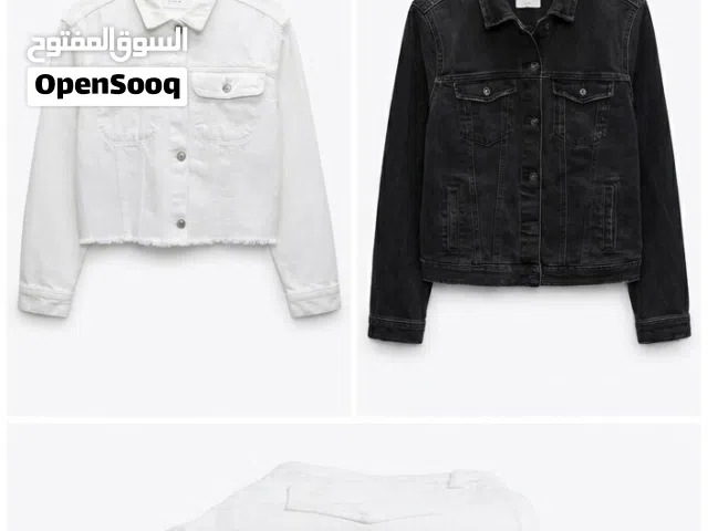 جاكيتات جينز zara&bershka