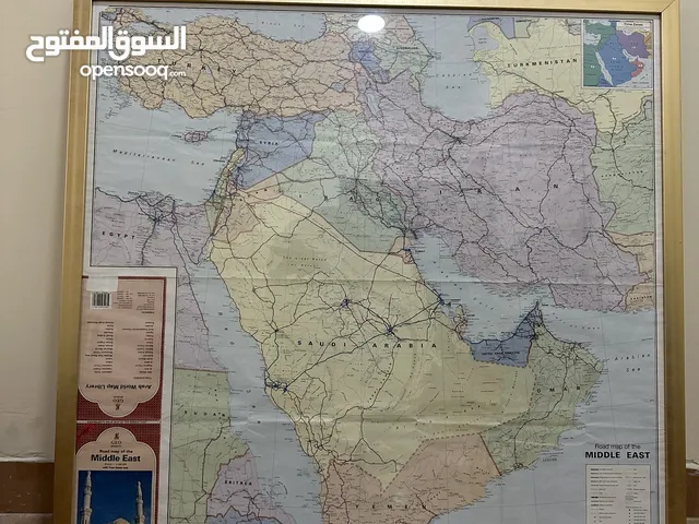 خرائط العالم جديده