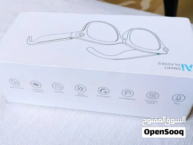 نظارة ذكية جديدة مزودة بكاميرا لتصوير فيديو صوت وصورة وصورة فول اتش دي بفلاش ومكالمات واغاني Ai