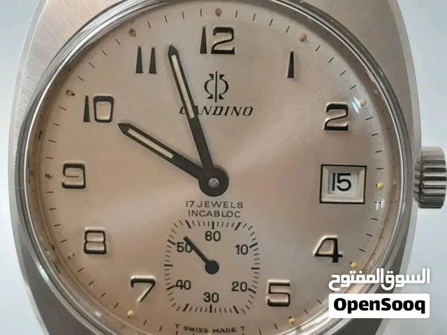 ساعة كاندينو سويسري مانول تعبئة موديل قديم