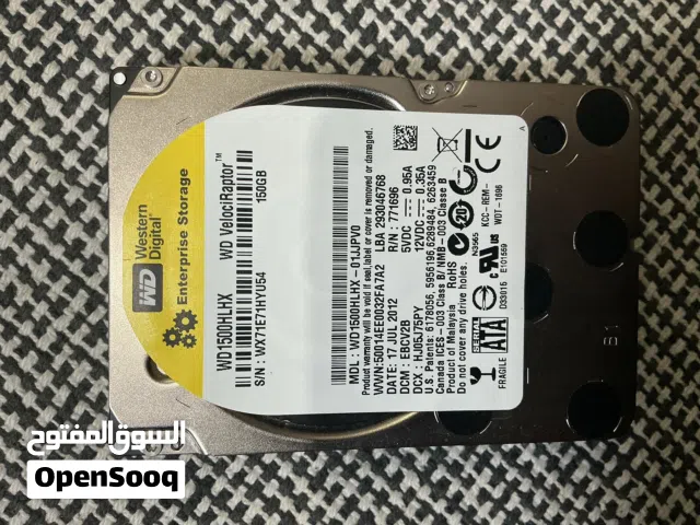HDD WD 150 GB RPM 10K