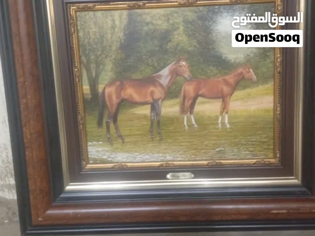 لوحات فنيه قديمه جدا في حالة جيدة