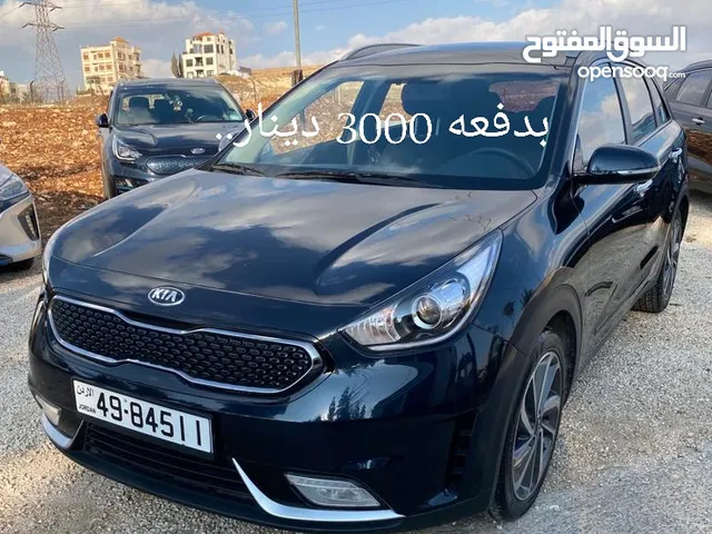 كيا نيرو 2018 كحلي ميتالك فل وارد كوري جمرك جديد وفحص كامل واقساط