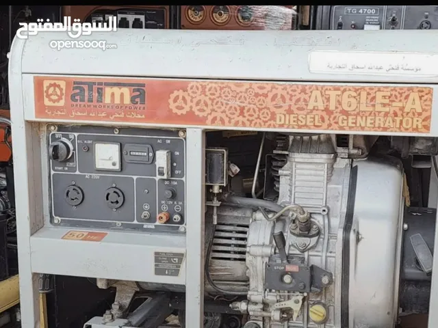 ماطور ديزال 6كيلو صحراوي دينمه نحاس استخدام شهرين