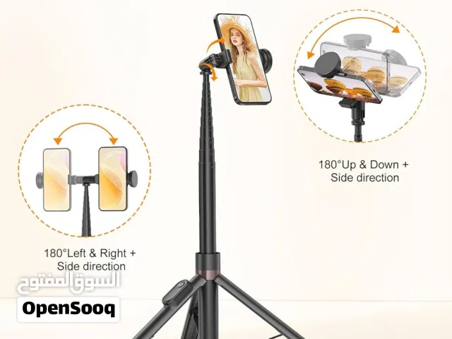 ستاند وعصا سيلفي وحامل ثلاثي القوائم أوتوماتيكي ذكي تراي بود (Automatic Selfie Stick