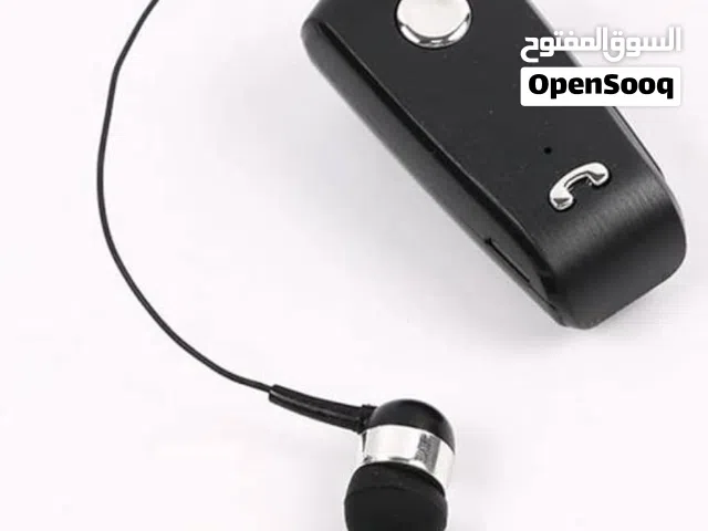 أناقة وراحة بال!  سماعة البلوتوث "المشبك" مع سلك سحاب