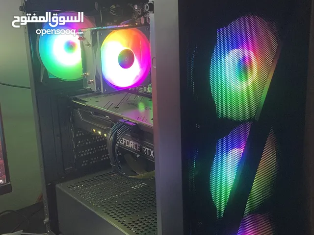 بيسي قيمينق جديد و ضمان سنه و ايضاً شامل توصيل كرت شاشه 3080 RTX معالج i5 12400f