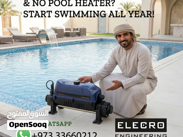 Electric Swimming Pool Heater-from ELECRO ENGINEERING, England