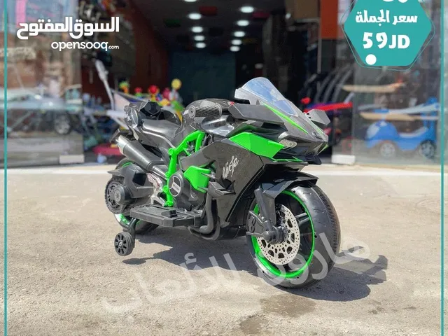 دراجة شحن 12 فولت موسيقى اناره aux & usbتناسب عمر 2سنة الي 15 سنة مع كفاله من الوكيل الحصري